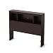 South Shore Furniture, Cakao Collection, Bookcase Headboard 39", Chocolate