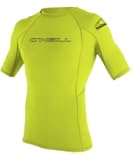 O'Neill Wetsuits Basic Skins Short Sleeve Crew Rash Guard Shirt