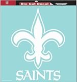 New Orleans Saints 18"x18" Die Cut Decal officially licensed placed on surfaces self-adhesive