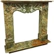 Dark Green Onyx Fireplace Surround