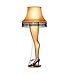 Advanced Graphics Leg Lamp Life Size Cardboard Cutout Standup - A Christmas Story (1983 Film)