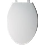 Bemis 7800TDG000 Plastic Toilet Seat,  Elongated, White