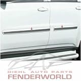 CHEVY EQUINOX 05 06 07 CHROME STEEL BODYSIDE TRIM