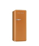 Smeg FAB28RO Standkühlschrank mit Gefrierfach / Rechtsanschlag / Kühlteil 222 Liter / Gefrierfach**** 26 Liter / orange