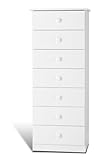 7 Drawer Lingerie Chest White 7 Drawer Lingerie Chest White