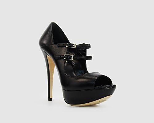 Loriblu Black Nappa Leather Pump