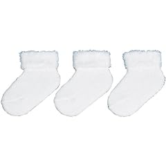 Erstlingsocken 3er Uni- 0-3 Monate weiss