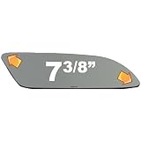 1984-1996 CHEVROLET CORVETTE Flat, Passenger Side Replacement Mirror Glass by Automotive Mirror Glass