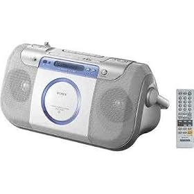 Sony CFDE100 CD With Radio and Cassette Recorder and Remote by Sony