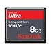 Sandisk 8GB Ultra CF memory card - 30MB/s 200x (SDCFH-008G, Retail Package)