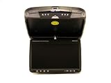 Nitro Bmw-605-black All in One Huge 9-Inch Flip Down, Roof Mount Car Monitor