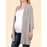 A Pea in the Pod: 3 4 Sleeve Rib Knit Maternity Cardigan by A Pea in the Pod