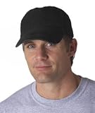 Classic Cut Solid-Color Heavy Brushed Cotton Twill Unconstructed Cap