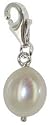 Ladies' Pearl Charm, Sterling Silver, Model CRC40, by Chrysalis By Silver Willow