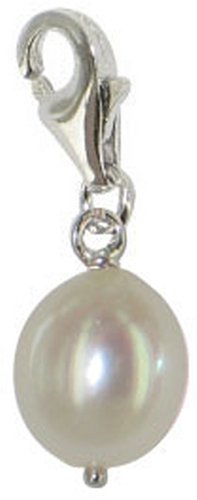 Chrysalis Sterling Silver Ladies Freshwater Pearl Charm
