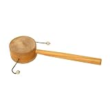 Monkey Drum on Handle, 2 1/2