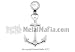 DANGLING ANCHOR CHARM MICRODERMAL