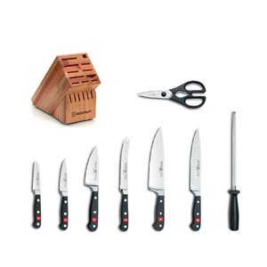 W�sthof Classic 9-Piece Knife Set with Block