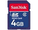 SanDisk Secure Digital High Capacity (SDHC) Speicherkarte 4GB (original Handelsverpackung)
