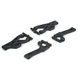 Front Rear Suspension Arm Set (2pr): MLST by TEAMLOSI