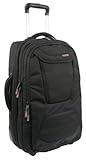 STM Bags Jet Roller 17-Inch Wheeled Laptop Bag, Black (dp-3104-01)