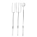 Danesco Set of Three Stainless Steel Chocolate Dippers