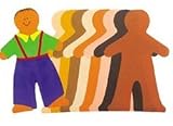 Paper Doll Pad, 8 x 10, Assorted Skin-Tones, 40 Sheets per Pad - Sold as 1 Each