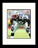 2004 Willie McGinest Action Framed Photograph