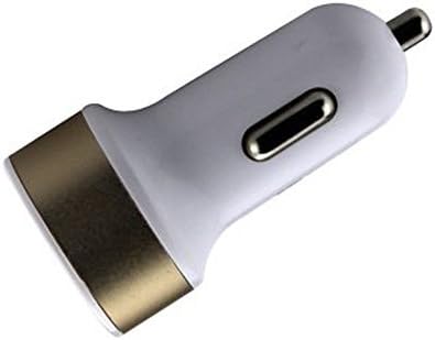 1JUSTLINK Car Charger 2-Port Dual Multiple USB Vehicle Charger Universal Portable Rapid Travel Charger for iPhone Samsung Smartphone send in random color