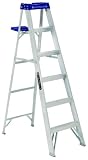 Louisville Ladder AS2106 250-Pound Duty Rating Aluminum Stepladder, 6-Foot