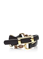 Caramelo Cinturón Alina (Negro)