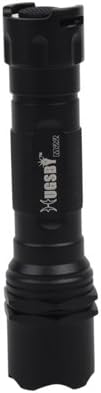 Hugsby M22 CREE XP-E LED 500 Lumens 1 Mode 2.8V-15V Flashlight Torch Light Black