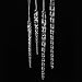 Kurt Adler 3-1/2-Inch-5-1/2-Inch Clear Glass Icicle Ornament, Set of 4 Boxes