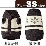 Simplers　（シンプラーズ）　カウチン　セーター　SS　グレー
