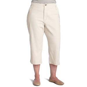 Lee Women's Plus Diane Side Elastic Capri