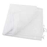 【ノーブランド 品】キッズ蚊帳　バギーカバー　赤ちゃんの保護　ベビーカー　乳母車　ダブルサイズ　ホワイト