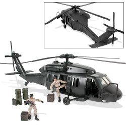 World Peacekeepers Black Hawk & 4 Figures
