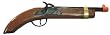 KENTUCKY FRONTIER PISTOL Toy Replica CAP GUN Wood & Steel