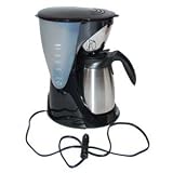10 Cup Coffee Maker with Stainless Carafe 12 Volt