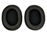 Bluecell Black Pair of Replacement Earpad ear pad for Sony MDR-7506 and MDR-V6 Headphones + Free Bluecell Cable Tie
