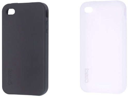 Gear4 JumpSuit Duo H&uuml;lle f&uuml;r Apple iPhone 4 / 4S schwar/wei&szlig;