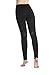Lotsyle Women's Mesh splicing stretchy elastic leggings gym yoga pants