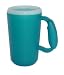 Colored Plastic Mugs - Translucent Blue - Set of 4
