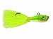 Spro Bucktail Jig-Pack of 1, Crazy Chartreuse, 3/4-Ounce