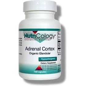 Adrenal Cortex Organic Glandular 100 Capsules
