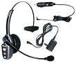 VXI BlueParrott Roadwarrior B250-XT Bluetooth Wireless Headset for Cell Phones/Computers with AC and Auto Chargers (202720)