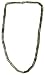Smoky Quartz Necklace Gemstone Healing Bead 17 inches (smokeyquartz002)