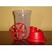 Tupperware Quick Shake Container in Red