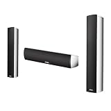 Definitive Technology Mythos 2 On-Wall Speaker (Single, Silver)