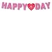 Valentine's Day Glitter Letter Banner